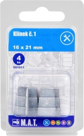 Drveni klinovi za drške 16 × 21 mm (4 kom)