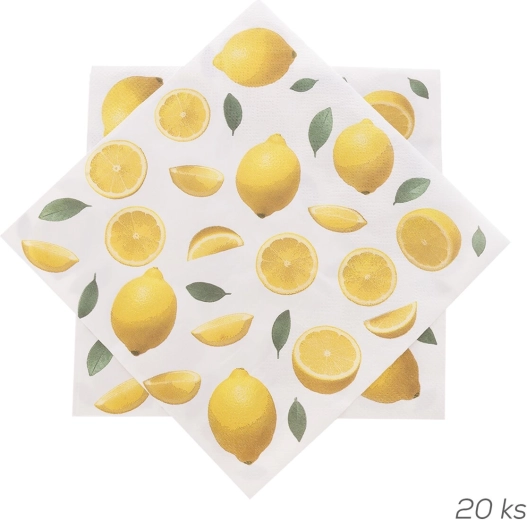 Papirnate salvete Limepop 33 × 33 cm (20 kom)