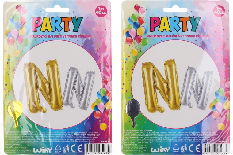 Nafukavajući balon slovo N