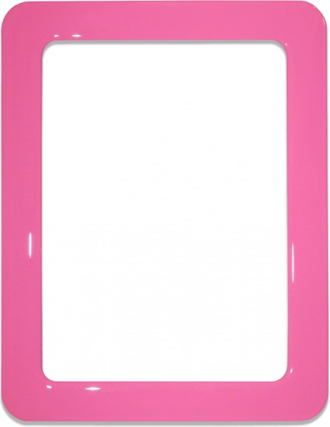 Magnetični samoljepljivi okvir ružičasti 16,0x11,8 cm