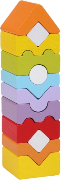 Toranj XI - drvena slagalica CUBIKA, 12 dijelova