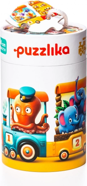 Puzzlika Vlak – edukativne puzzle 20 dijelova, 94 cm