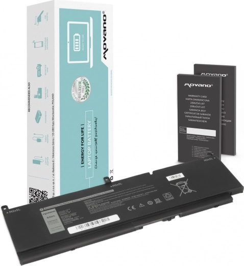 Baterija Movano za Dell Precision 15 7550/7560/7760 7400 mAh (84 Wh)