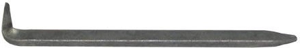 Građevinska kuka za zid 180 mm, 8 × 8 (5 kom)