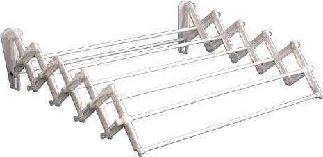 Harmonika sušilo za rublje Praktik 80 cm, bijelo