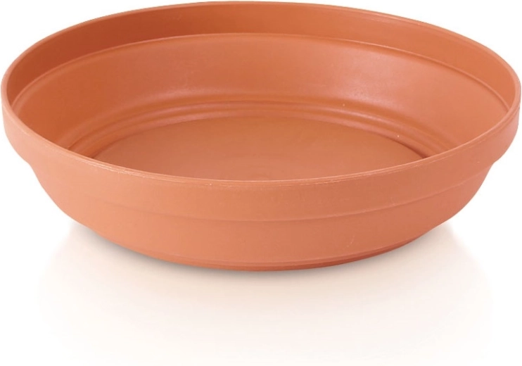 Plastična podloška za cvjetnjak terakota 19 cm Glinka