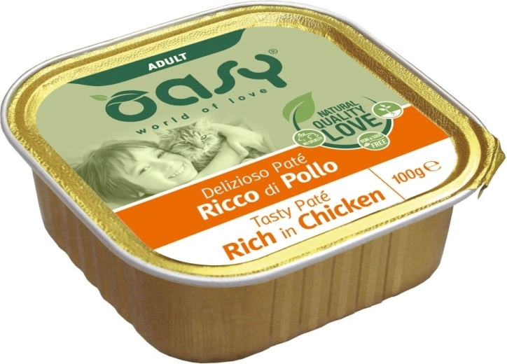 Oasy Tasty Pate Adult pašteta s piletinom 100 g