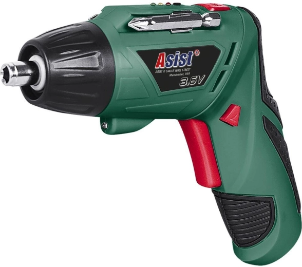 Akumulatorski odvijač ASIST 3,6 V s USB punjenjem
