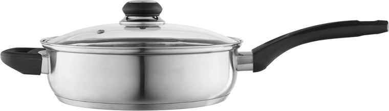 Altom Design Emilio nehrđajuća duboka tava s poklopcem 24 cm, 2,8 l