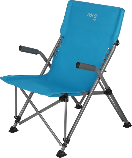 Sklopiva kamp stolica NILS Camp plava