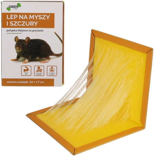 Ljepljiva klopka za miše i štakore 24 × 17 cm