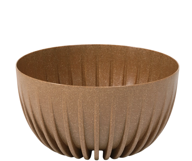 Posuda za cvijeće Mira Eco Wood 30 cm prirodno drvo