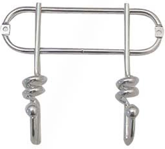 Zidna vješalica Toro Twist s 2 kukice