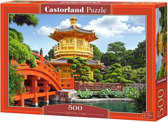 Puzzle CASTORLAND 500 dijelova – Beautiful China