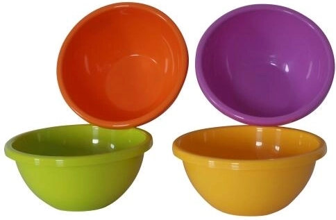Plastična zdjela NOVA 3,3 l, promjer 23,5 cm, mix boja