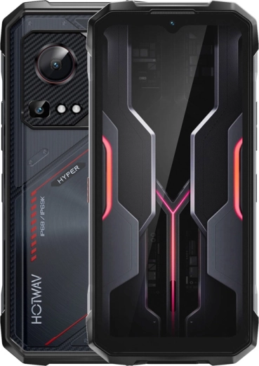 Izdržljiv 5G pametni telefon HOTWAV Hyper 7S crni