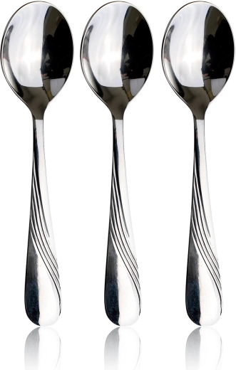 Čajne žličice Celestra od nehrđajućeg čelika, set 3 kom