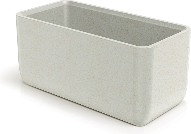 Žardinijera MOLTA CASE 80 cm – pješčani plastični žardinjera