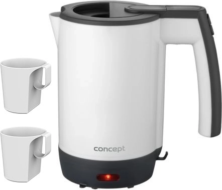 Putno kuhalo za vodu Concept travel 0,5 l s 2 šalice