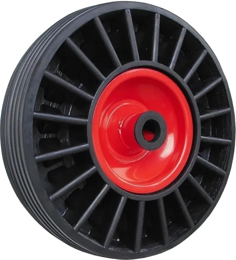 Puno metalni kotač za kolicu 250 mm, glavčina 20 mm