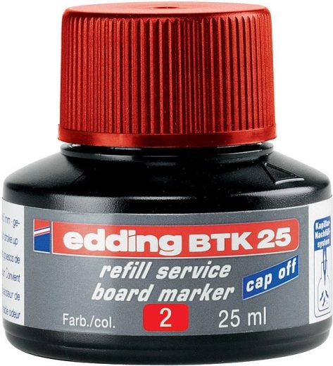 Tinta Edding BTK 25 crvena za plošne markere