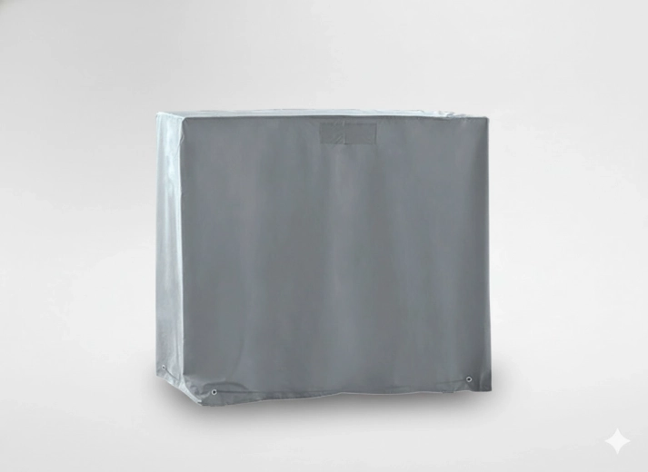 Zaštitna navlaka za roštilj 126 × 55 × 112 cm siva
