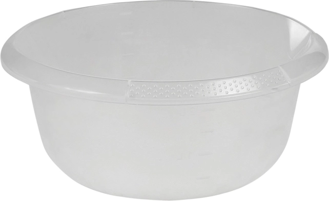 Okrugla zdjela s izljevom 2,5 l prozirna 24 cm