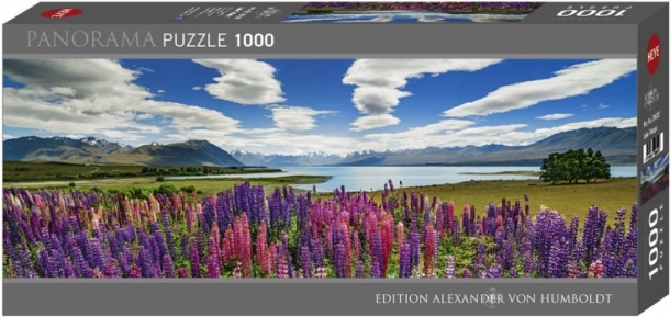 Panoramske puzzle od 1000 dijelova – jezero Tekapo