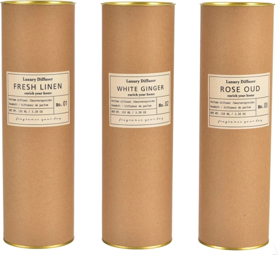 Aroma difuzor sa štapićima u kraft tubi 100 ml (mix 3 varijante)