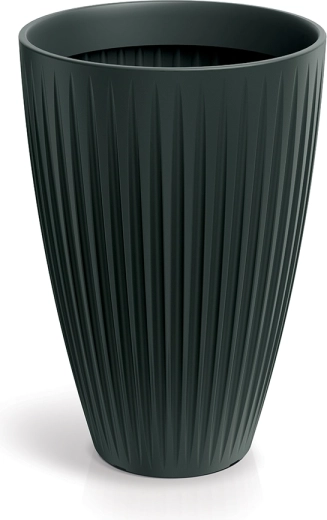 Lončanica Latia Round High 40 cm antracit