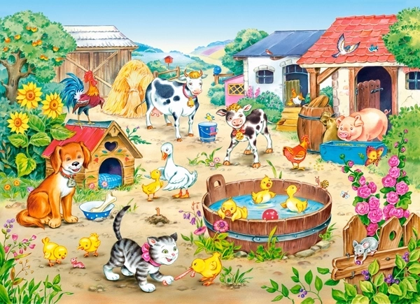 Puzzle farma 60 dijelova