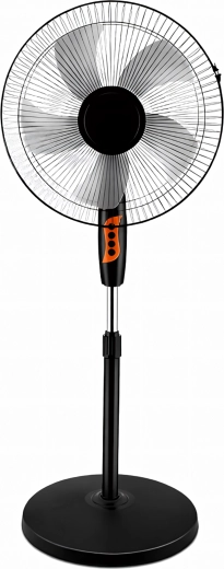 Podni stojni ventilator s 5 lopatica, tih i snažan, s oscilacijom