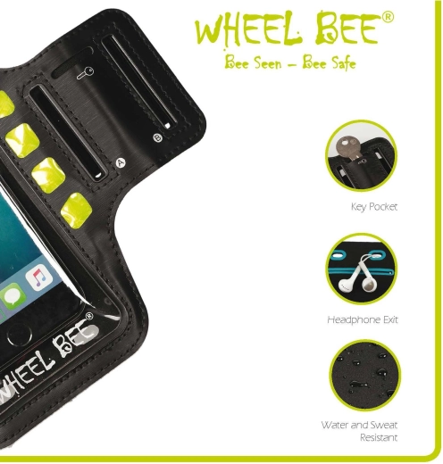 Wheel-Bee futrola za trčanje na nadlaktici s LED Night Hawk