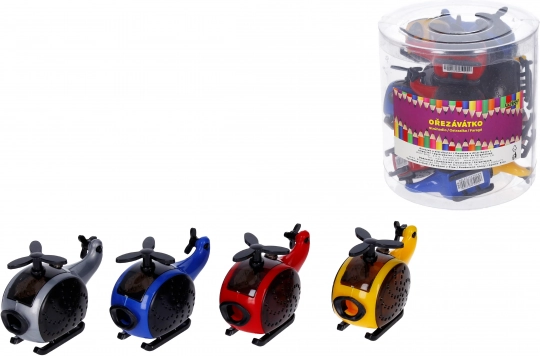 Šiljilo s posudicom u obliku helikoptera