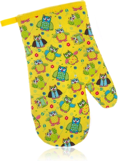 Kuhinjska pamučna rukavica Sove 27 × 17 cm