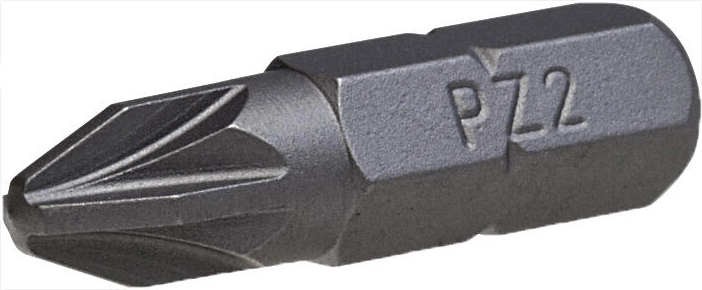 Bit nastavak Pozidriv 1×25 mm, set 3 kom STALCO