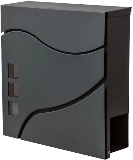 Poštanski sandučić Stork 37 × 37 × 10,5 cm, pocinčan i plastificiran