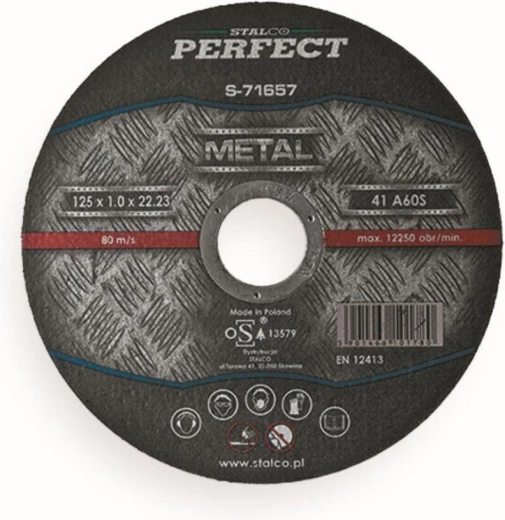 Rezni disk za čelik i inox 150 × 1,5 × 22,23 mm STALCO