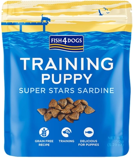 Fish4Dogs trening poslastice za štence sa sardinama 150 g