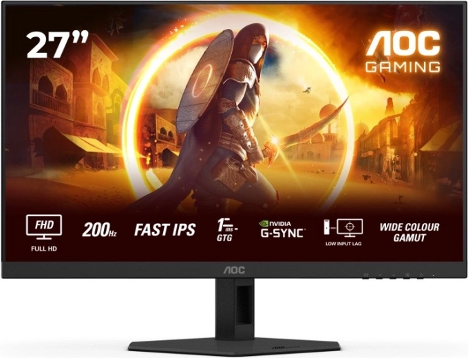 AOC 27G4HRE 27" gaming monitor Fast IPS 200 Hz s ugrađenim zvučnicima