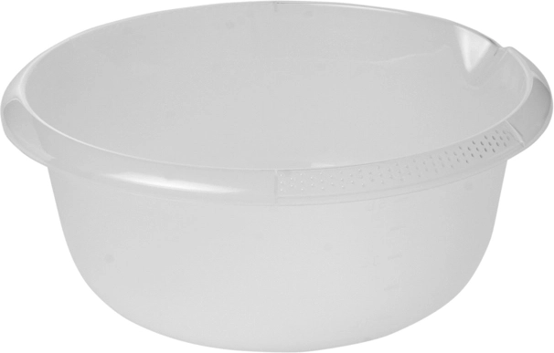 Okrugla zdjela s izljevom 6 l prozirna 32 × 13 cm