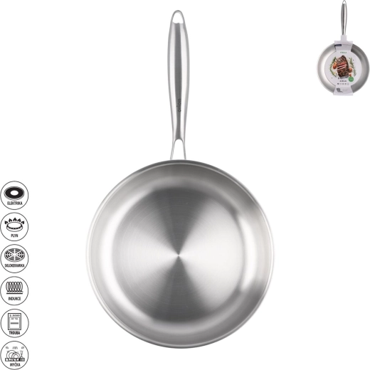 Orion tava Steela 26 cm nehrđajući čelik