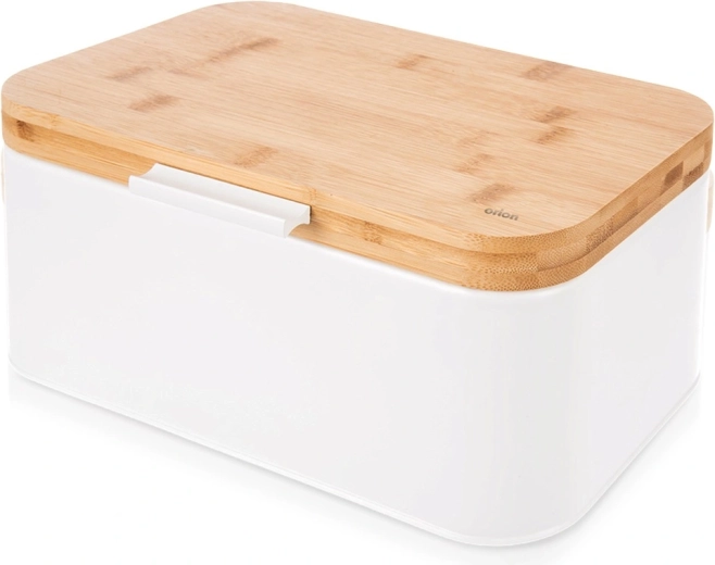 Orion Whiteline bijeli spremnik za kruh 30 × 19,5 × 14,5 cm