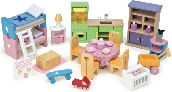 Le Toy Van početni set namještaja za kućicu