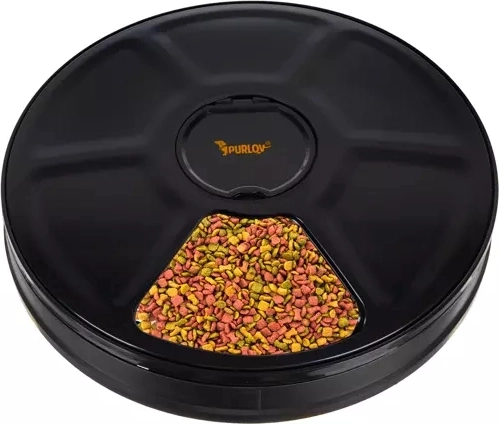 Automatski dozator hrane PURLOY, s 6 komora, s timerom i LED zaslonom