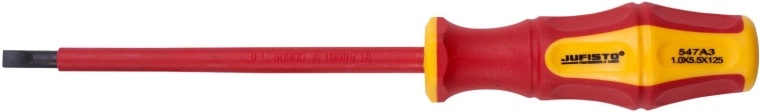 Izolirani plosnati odvijač SL 5,5 × 125 mm VDE