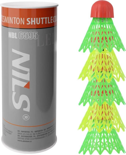 Crossminton loptice s LED NILS NBL6595 – 5 kom