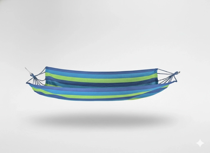 Viseća mreža 200 × 100 cm plave pruge