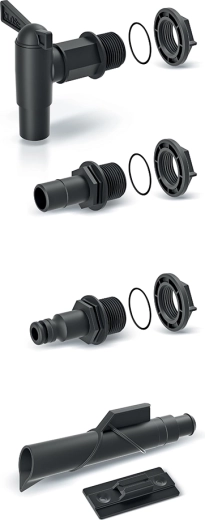 Set pribora za bačve za kišnicu ICANSET 4 (5 dijelova)