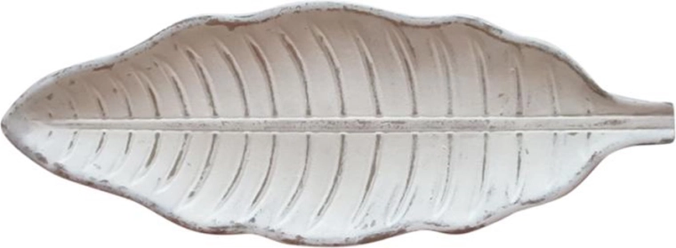 Dekorativni drveni pladanj u obliku lista 38 cm TORO